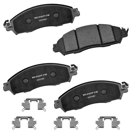 STOP BY BENDIX Stop Sbc2138 Stop Ceramic Brake Pad SBC2138